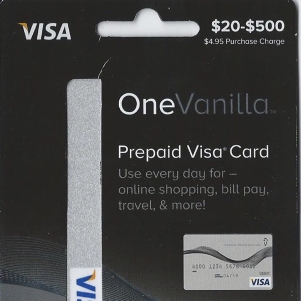 Onevanilla Gift Card